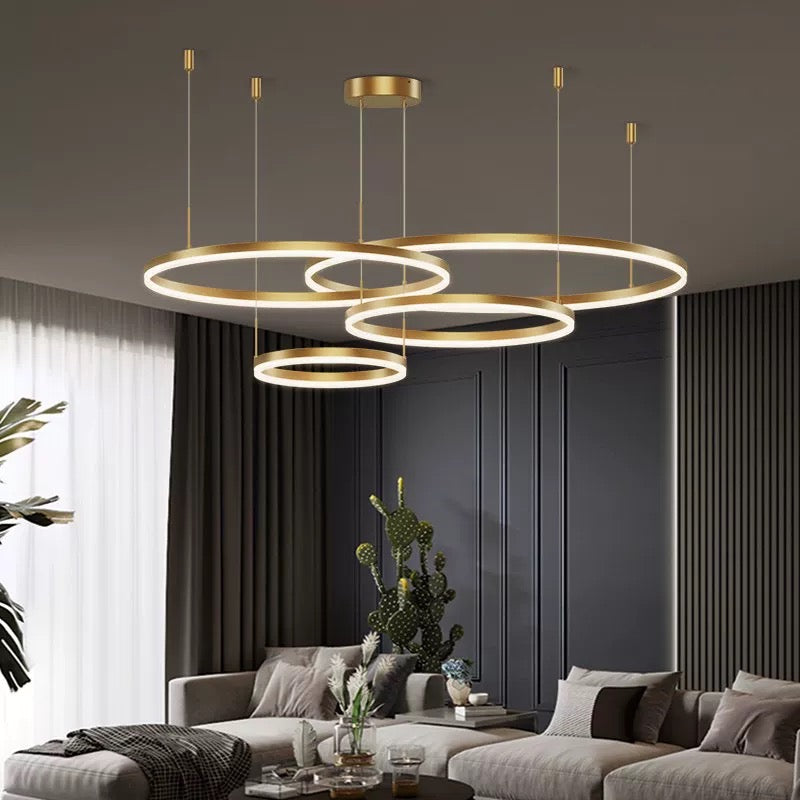 LUSTRA CANDELABRU LED MADERN