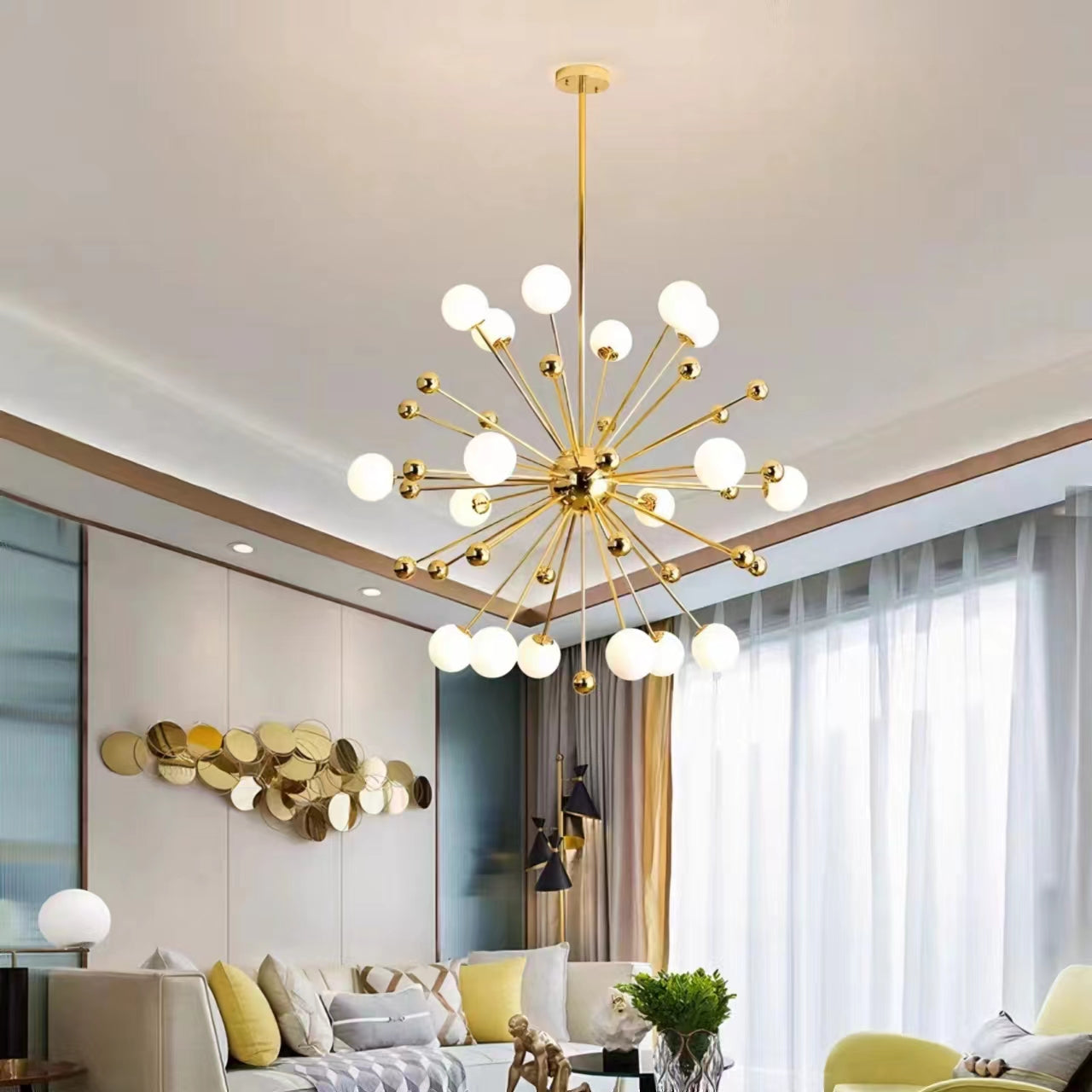 CANDELABRU MODERN CIRCULAR