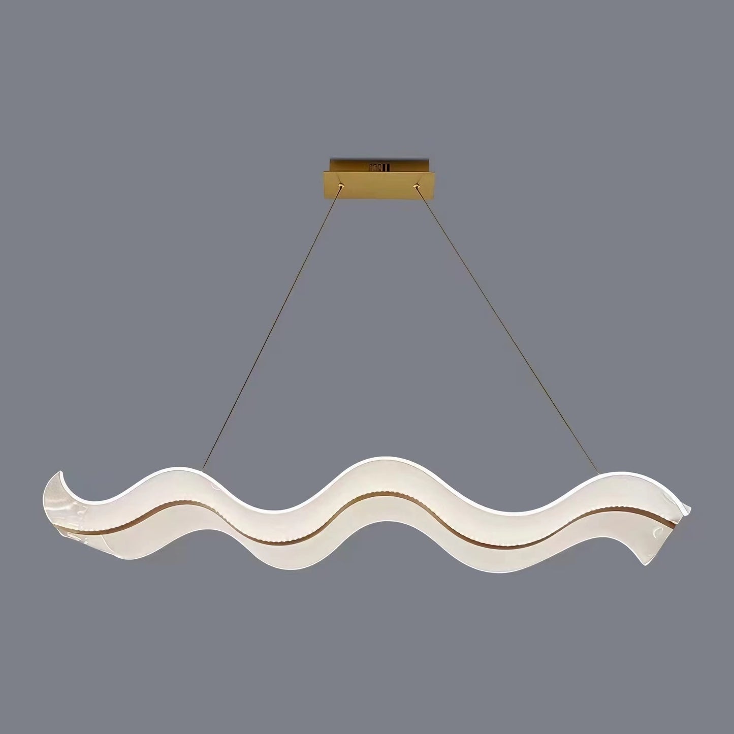 LUSTRA LED MODERNA WAVE