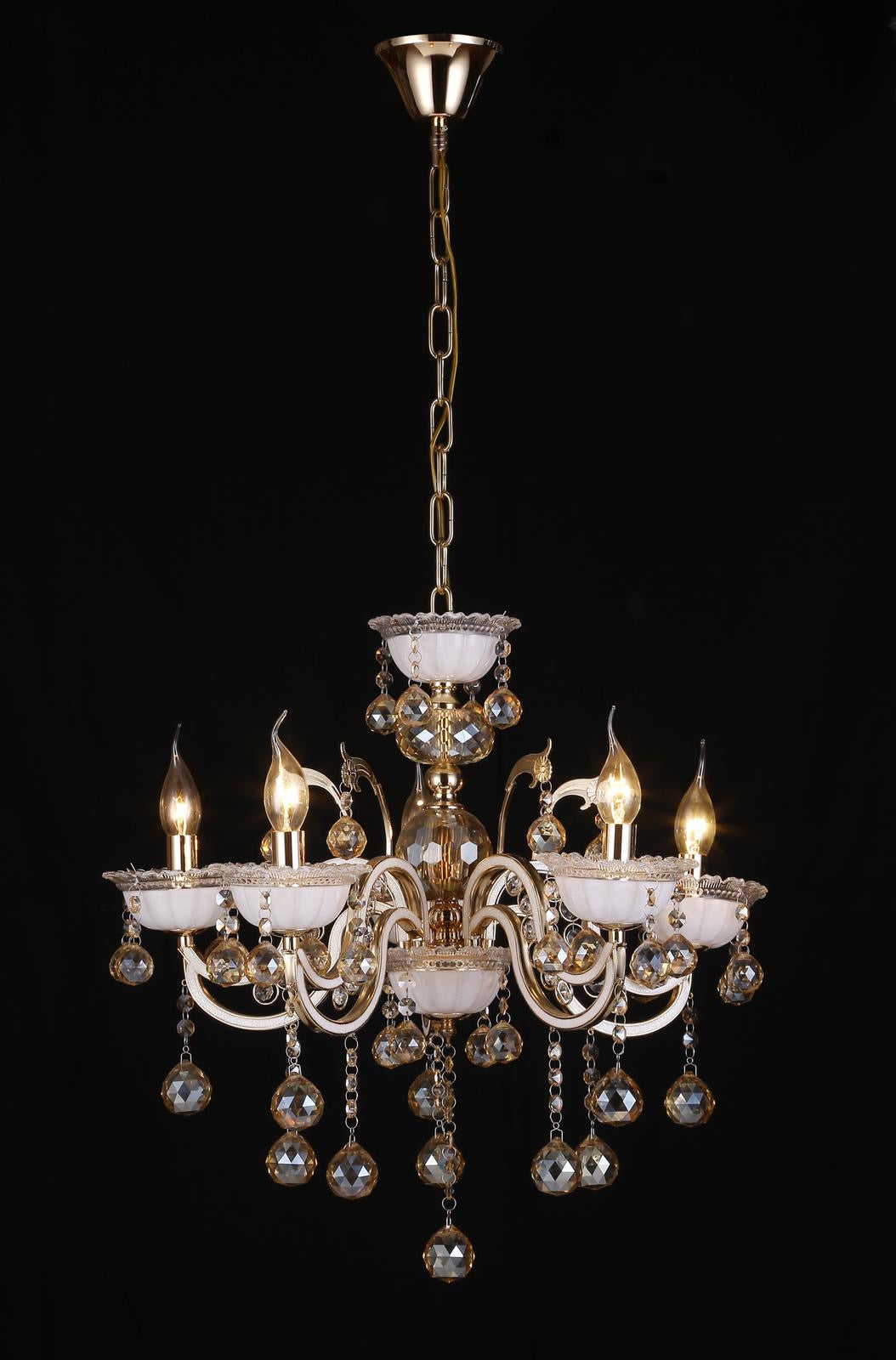 CANDELABRU CRISTAL LED CHRISTIANNA