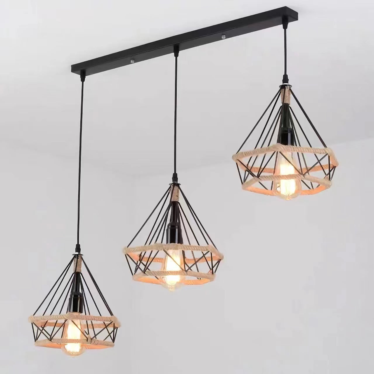 LUSTRA LED MODERNA DIMAND 3 CAPETE