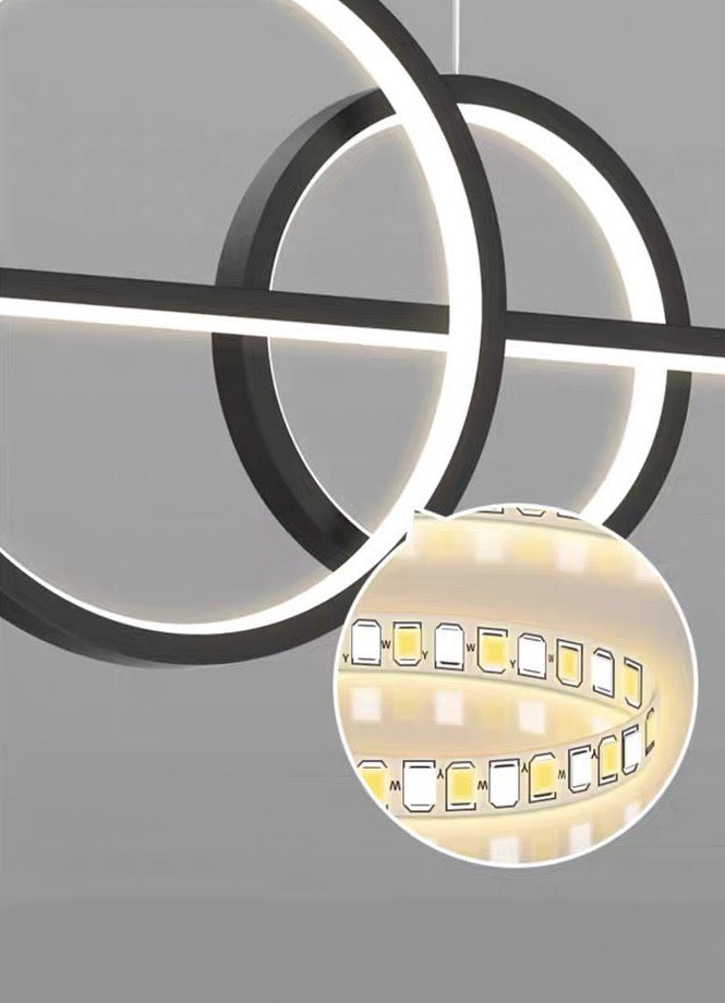 LUSTRA LED MODERNA CU TELECOMANDA WASIK
