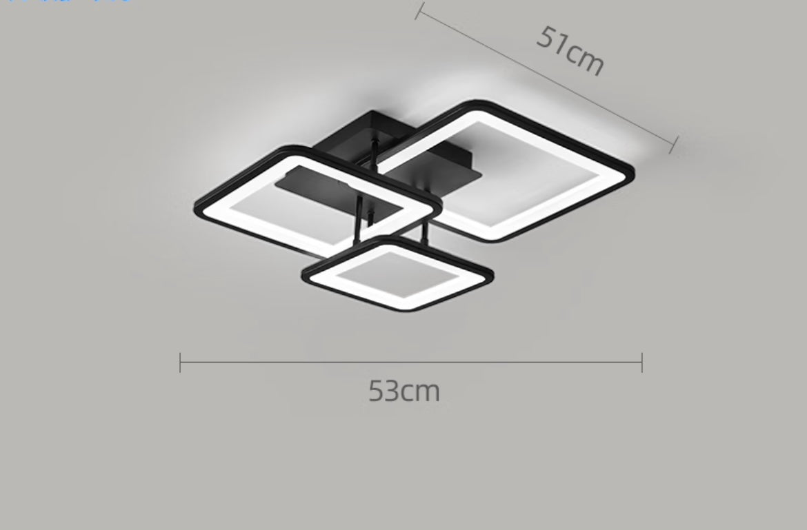 PLAFONIERA LED CU TELECOMANDA MODERNA YASNIA