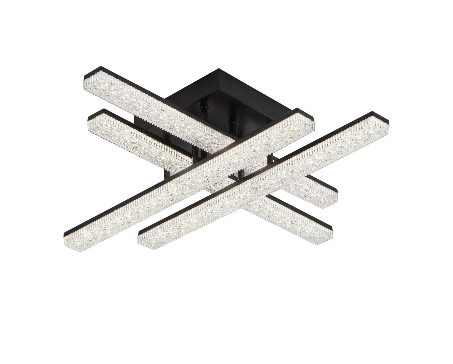 Lustra Led Cu Telecomanda, Lightman, LT3749/4 BK