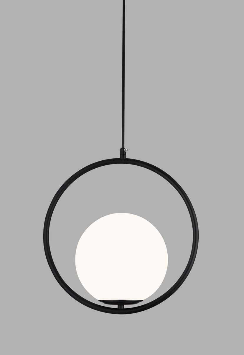 Lustra cu bec E27, Lightman, 36108/1 BK