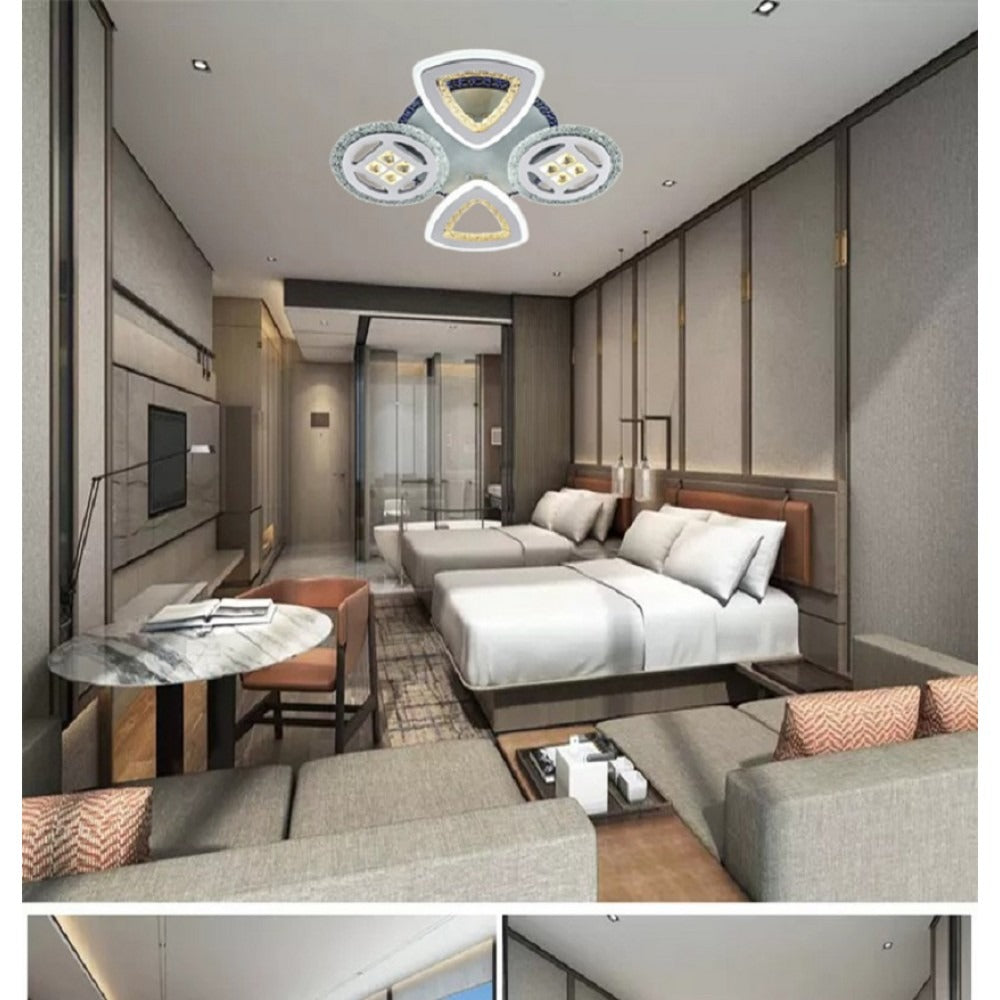 Lustra Led Cu Telecomanda, Lightman, Light 3292 2+2