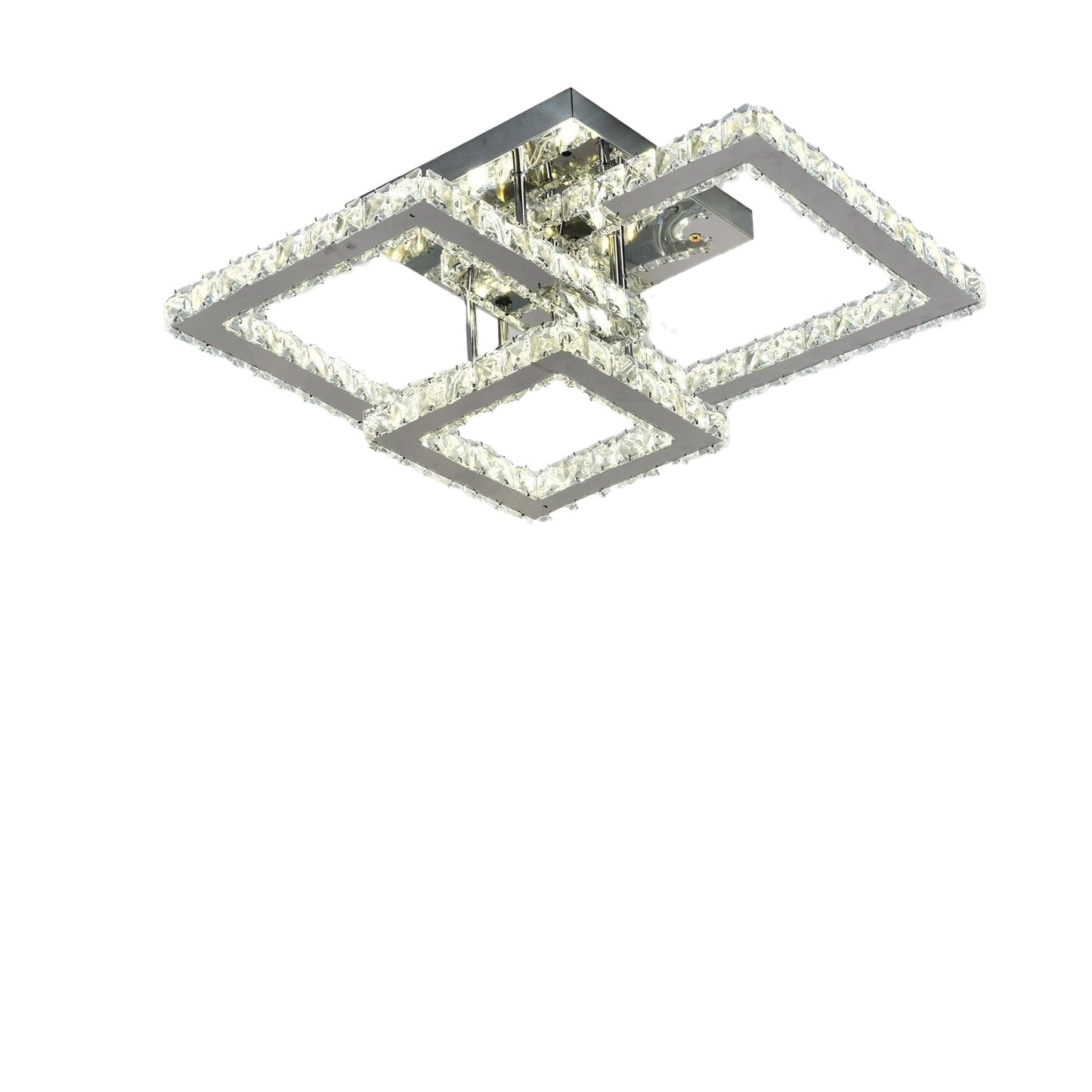 Lustra led cu telecomanda, Lightman, Light 9860, Cristal