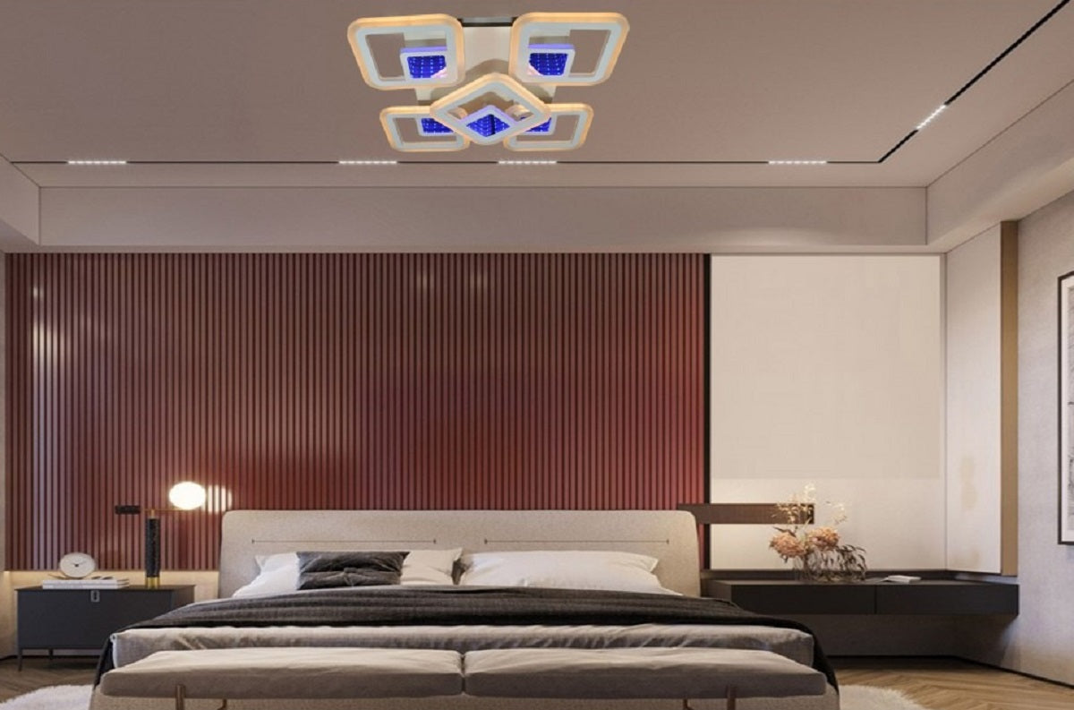 Lustra Led Cu Telecomanda,Lightman, Light C2102-4+1s