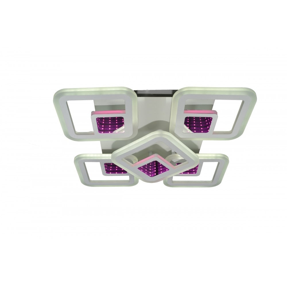 Lustra Led Cu Telecomanda,Lightman, Light C2102-4+1s