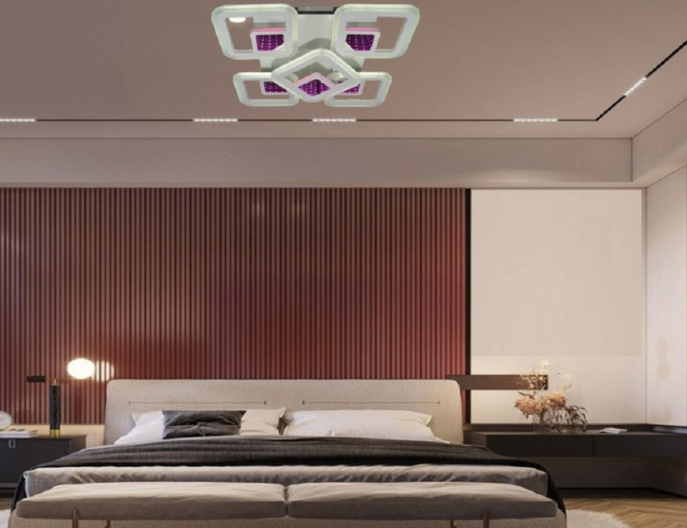 Lustra Led Cu Telecomanda,Lightman, Light C2102-4+1s