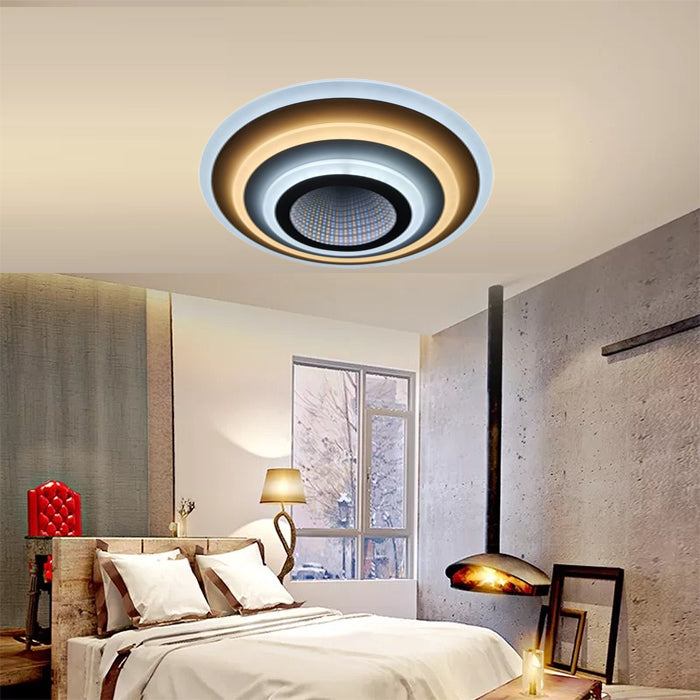 Lustra led cu telecomanda, Lightman, Light 8869, 3d, 50 cm