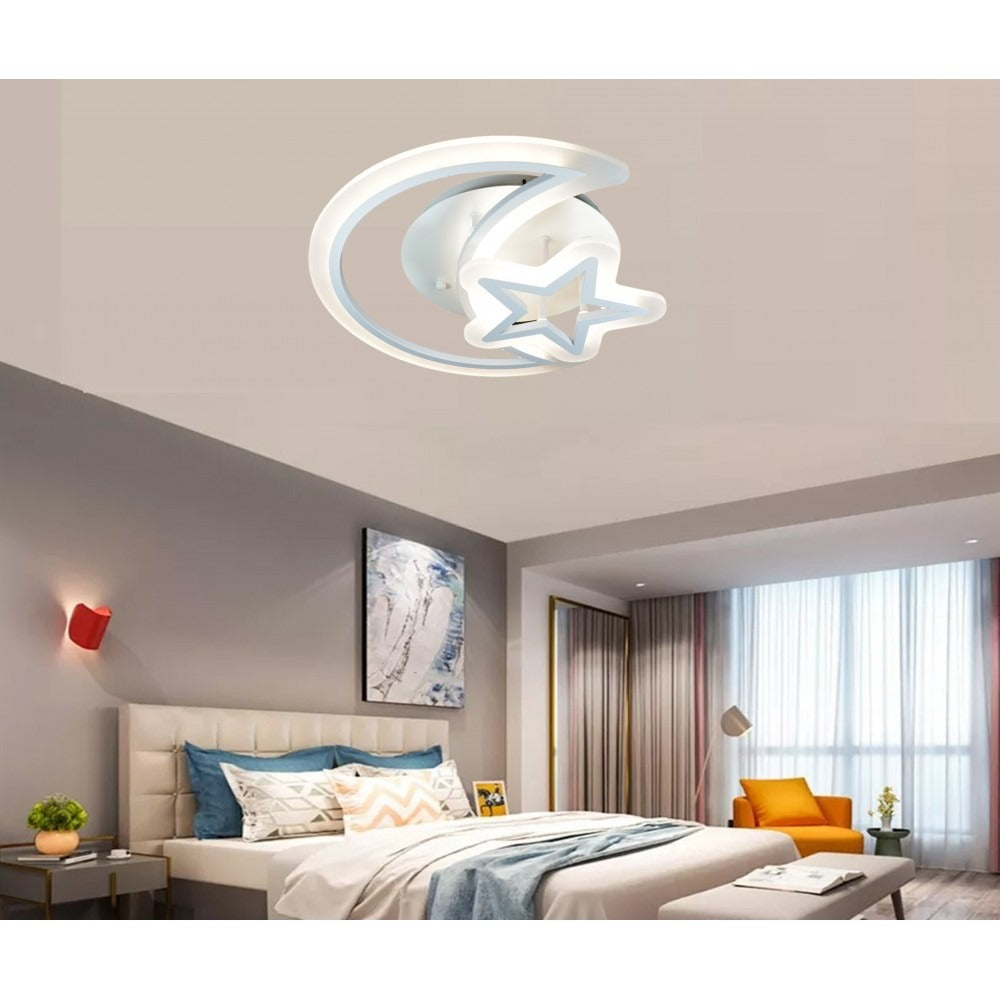 Plafoniera Led Cu Telecomanda, Lightman, LightD132, 90 W, 50 Cm