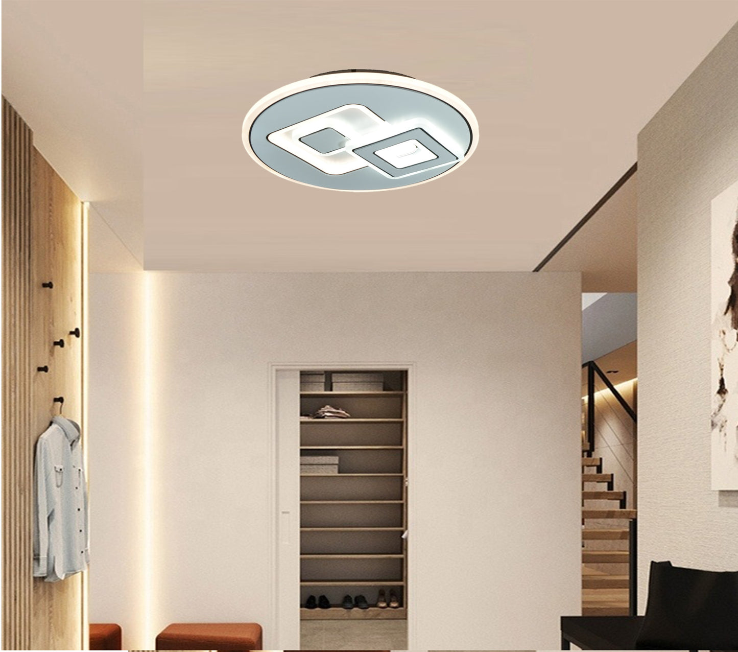 Plafoniera Led, LightMan, Light B4135d, 45w , 30 Cm