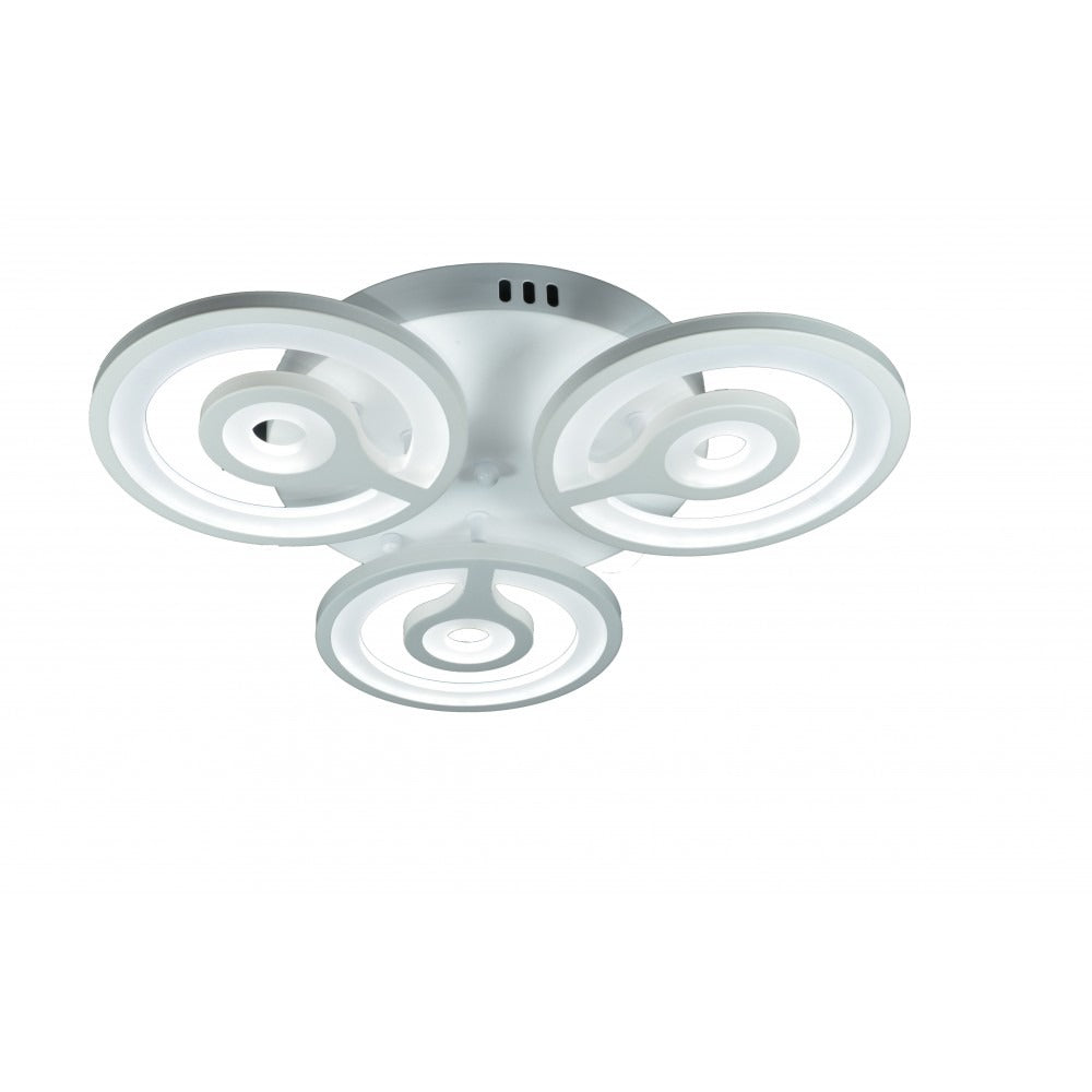 Lustra Led Cu Telecomanda, Lightman, Light D28-3, 48w X 2w, 50 Cm