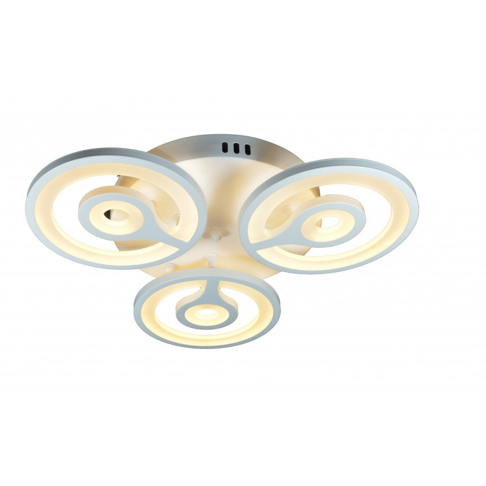 Lustra Led Cu Telecomanda, Lightman, Light D28-3, 48w X 2w, 50 Cm