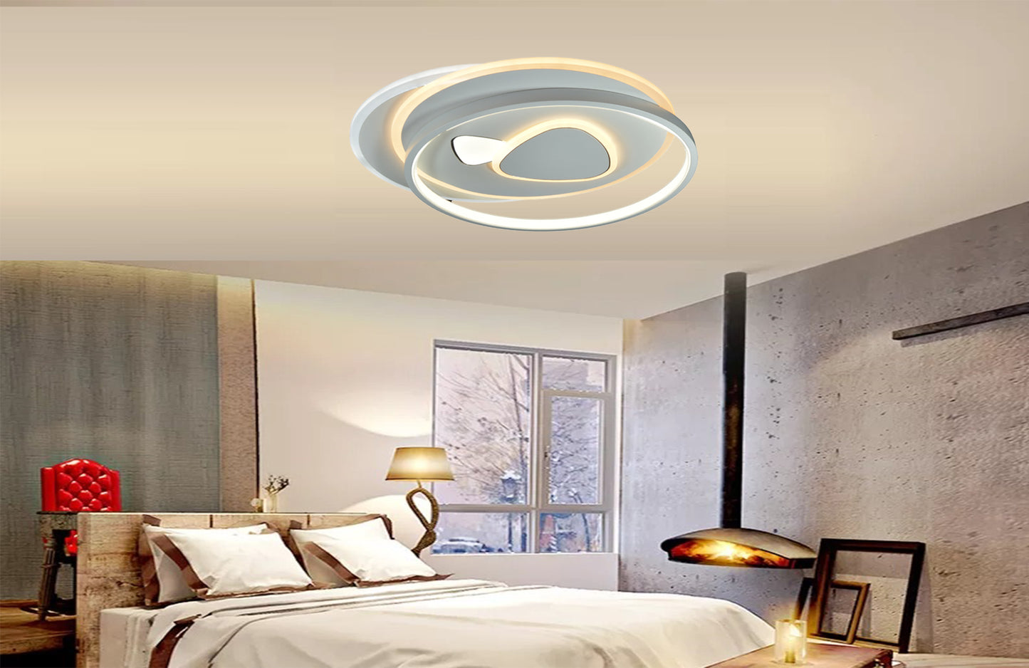 Lustra Plafoniera Led, Lightman, Ligh 677/1