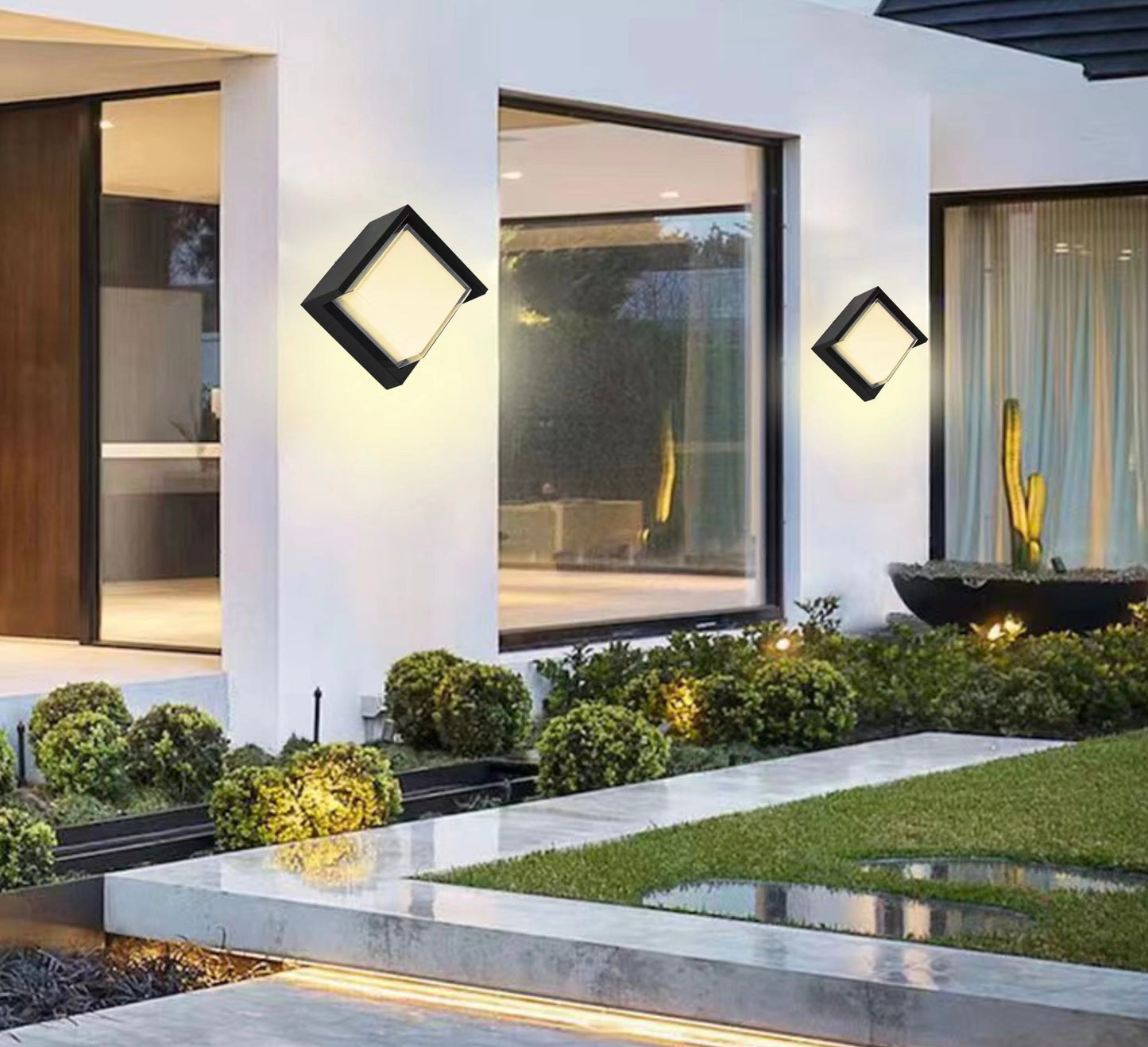 APLICA LED EXTERIOR SENZOR AUTOMATIC MODERNA