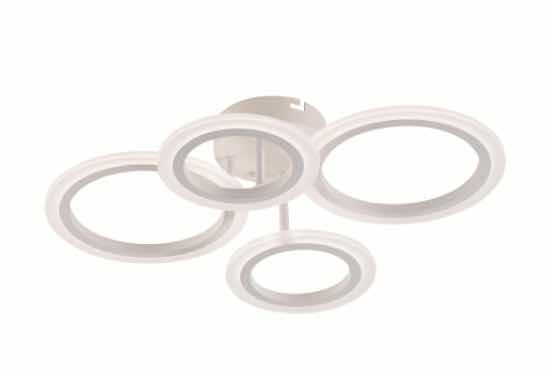 Lustra led cu telecomanda, Lightman, LT9501/2+2 WH