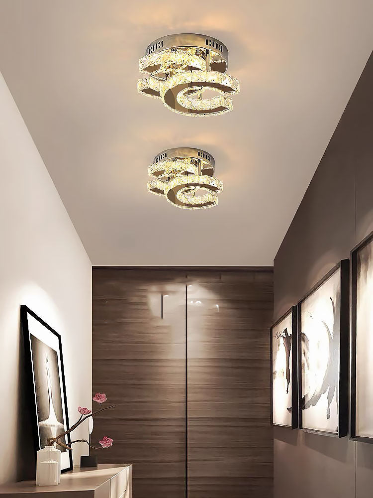 PLAFONIERA CRISTAL LED MODERN