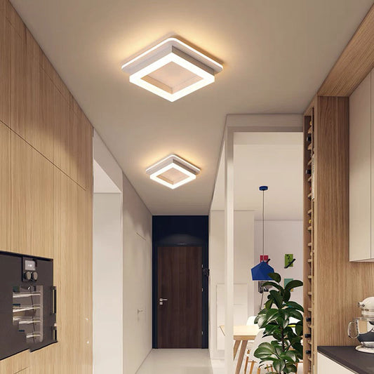 PLAFONIERA LED MODERNA CUBIC ALBA