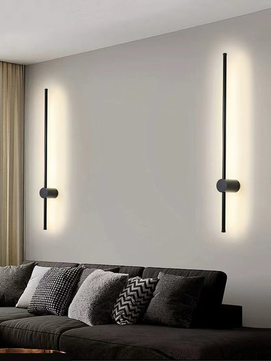 APLICA LED PERETE MODERN NEGRU