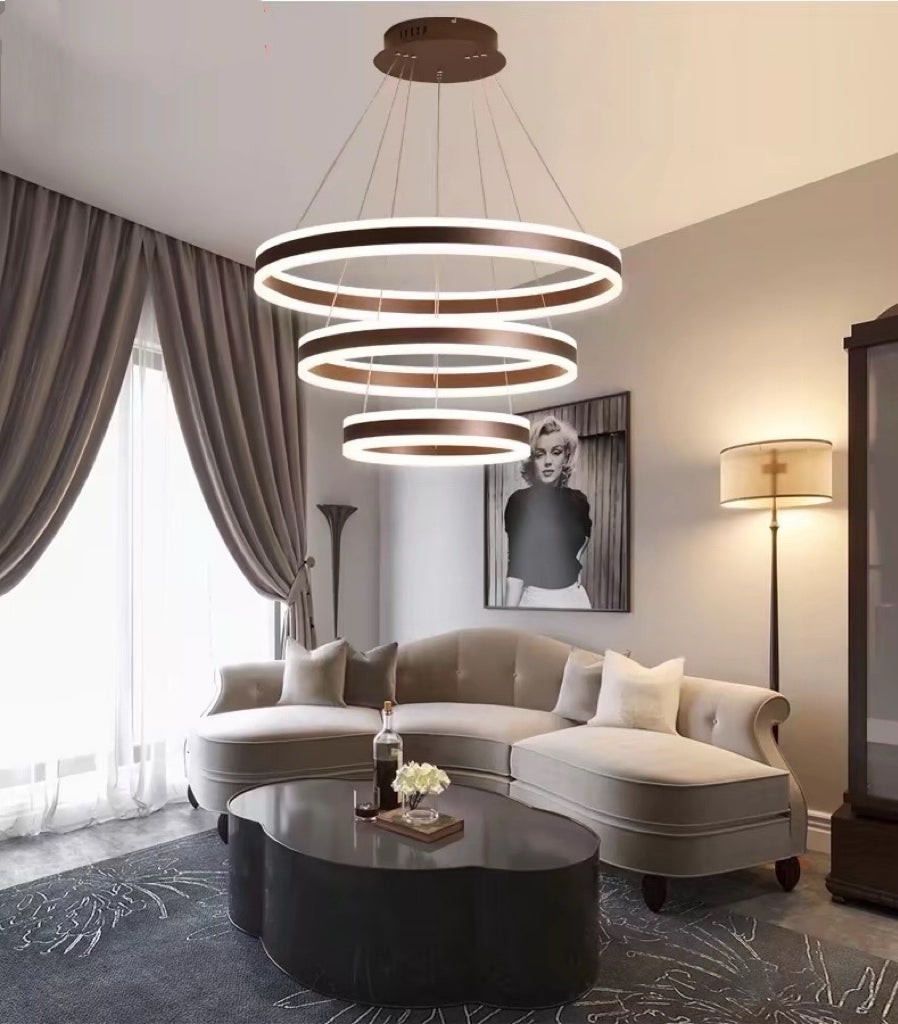 LUSTRA LED MODERN LIVING RINGS