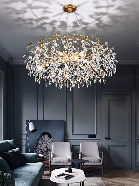 CANDELABRU CRISTAL LED TARA