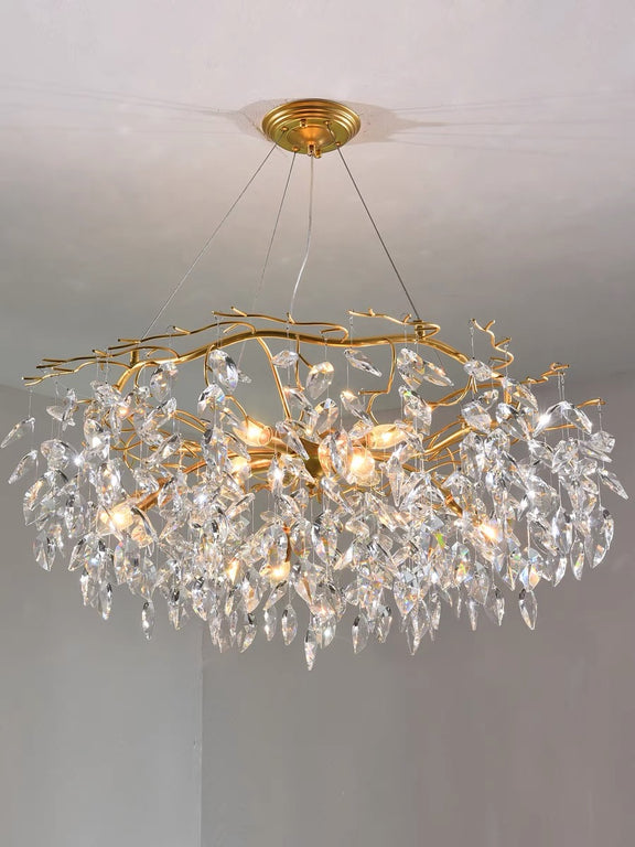 CANDELABRU CRISTAL LED TARA