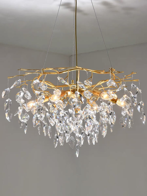 CANDELABRU CRISTAL LED TARA