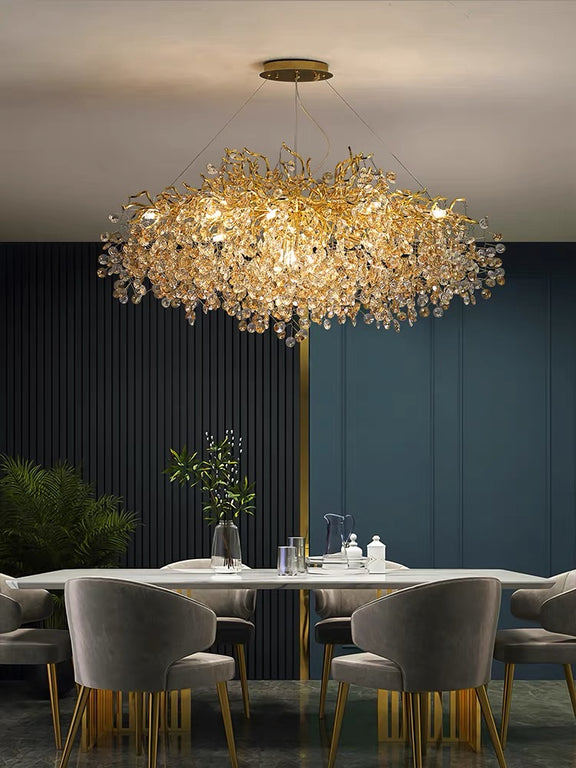 CANDELABRU CRISTAL LED TARA