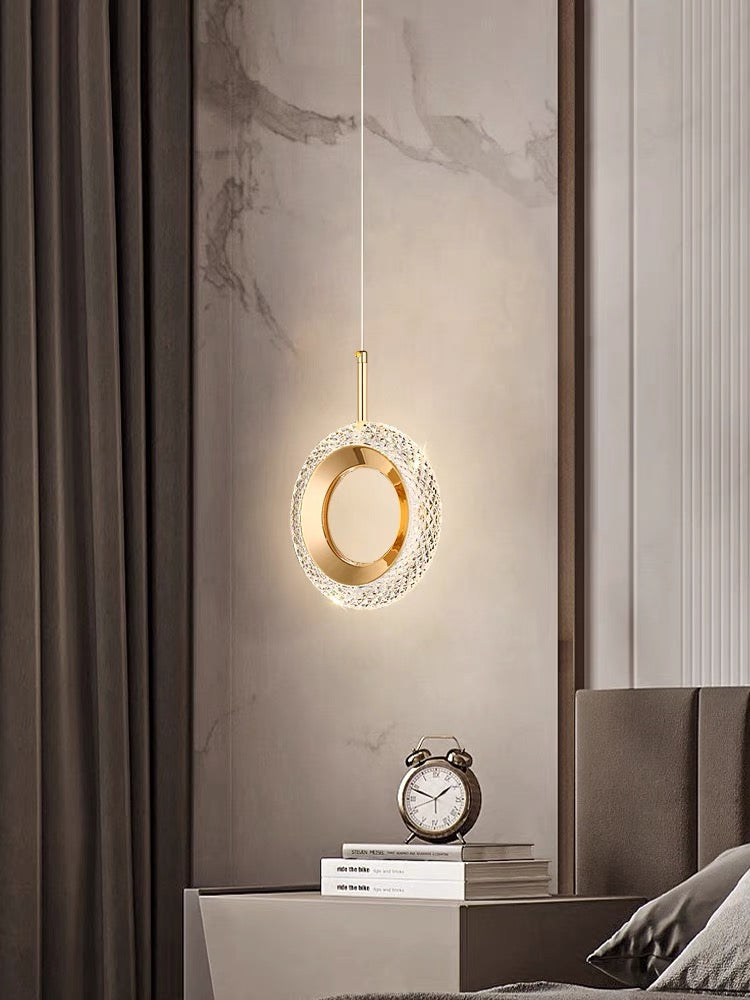 LUSTRA MODERNA CRISTAL LED CASSASNOVAS