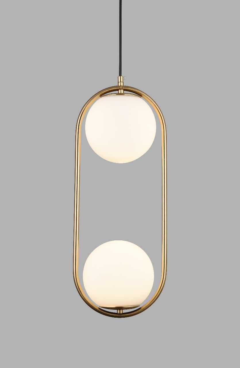 Lustra cu bec E27, Lightman, 7107/2 GD