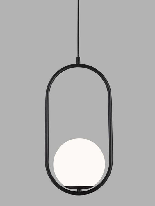 Lustra cu bec E27, Lightman, 7107/1 BK