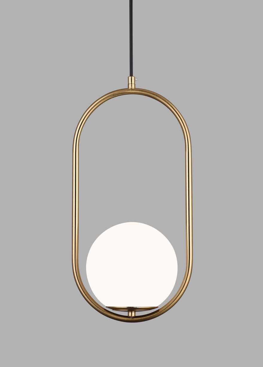 Lustra cu bec E27, Lightman, 7107/1 GD