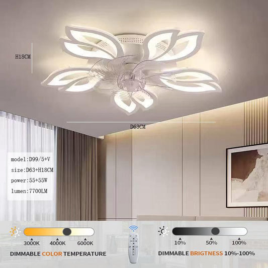 Lustra ventilator cu telecomanda, Lightman, D99/5+V