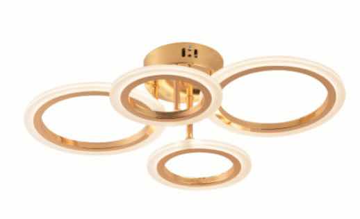 Lustra led cu telecomanda, Lightman, LT9501/2+2 FG