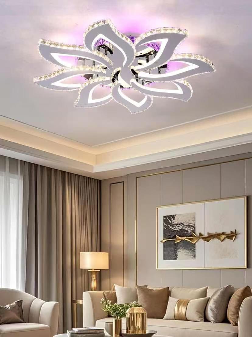 Lustră LED cu telecomanda 109/8 + RGB