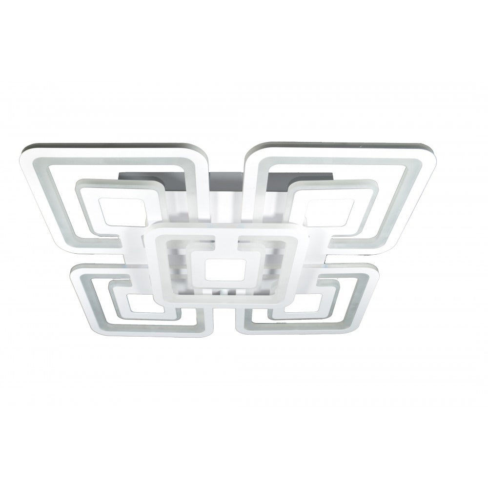 Lustra Led Cu Telecomanda, Lightman, Light9049-3d, 115w-115w 55 Cm, 3D